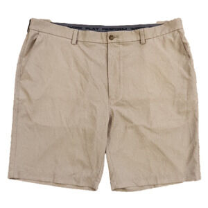 Roundtree & Yorke Performance Tan Golf Shorts